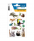 Schmucketikett Exotische Tiere