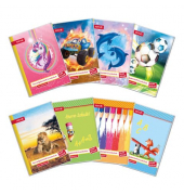 Hausaufgabenheft 88445, Hausaufgaben, A5, 90g, 5 Motive sortiert