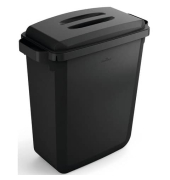 M&uuml;lleimer DURABIN ECO, 60 Liter, KunststoffTragegriff Deckel Einsatz Griffrand