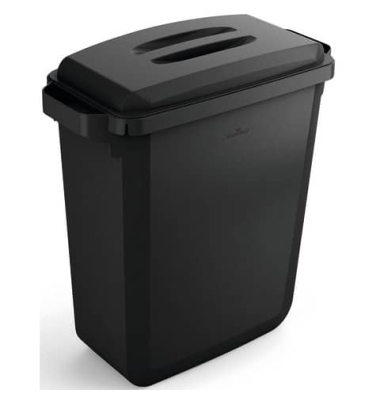 M&uuml;lleimer DURABIN ECO, 60 Liter, KunststoffTragegriff Deckel Einsatz Griffrand