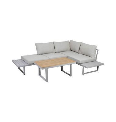 Loungegruppe Aruba grau Loungegruppe Aruba grau