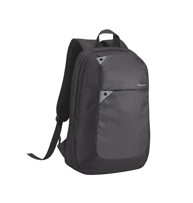 Laptop-Rucksack Intellect Kunstfaser schwarzgrau 16,0 l bis 39,6 cm (15,6 Zoll)