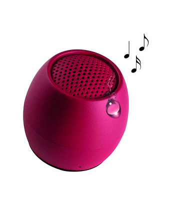  Bluetooth-Lautsprecher zero ZERBUR, rubinrot