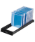 22er CD-DVD-Halter schwarz