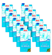 H-Milch 875672, 1,5% Fett, 12x 1 Liter, im Tetrapack