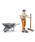 62130 Kommunalarbeiter Spielfigur