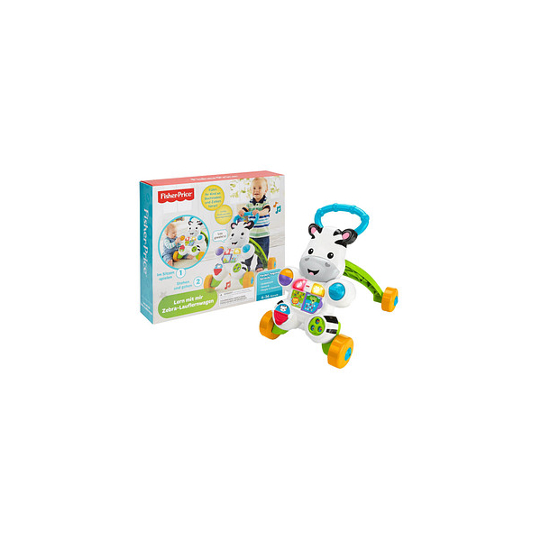 0887961256253 - Fisher-Price Lern mit mir Zebra-Lauflernwagen Baby Lauflernhilfe Laufwagen mehrfarbig 0887961256253 - Fisher-Price Lern mit mir Zebra-Lauflernwagen Baby Lauflernhilfe Laufwagen mehrfarbig