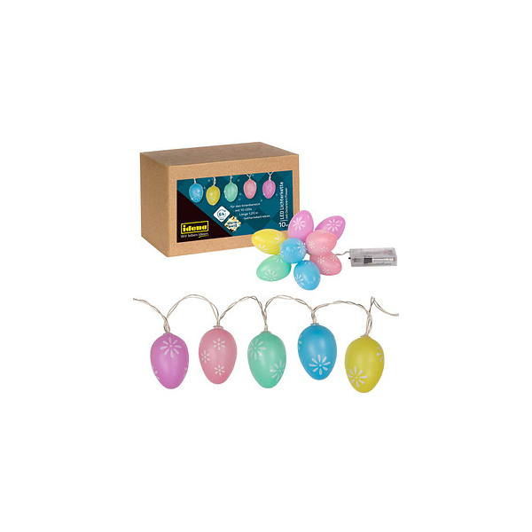 4064997312733 - Lichterkette 31273 Ostereier Flower 10 LEDs Länge 12m 4064997312733 Idena 4064997312733 - Lichterkette 31273 Ostereier Flower 10 LEDs Länge 12m 4064997312733 Idena