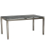 Gartentisch Boston dunkelgrau rechteckig 160,0 x 90,0 x 74,0 cm