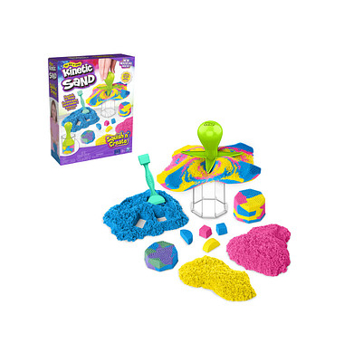 Modelliermasse Kinetic Sand Squish N Create mehrfarbig