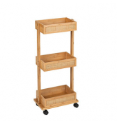 Etagenwagen Allegre braun 18,5 x 32,0 x 71,5 cm