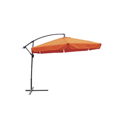 Sonnenschirm sechseckig, terrakotta neigbar Ø 300,0 cm