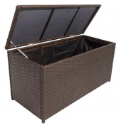 Patras Auflagenbox 300,0 l braun 120,0 x 50,0 x 60,0 cm