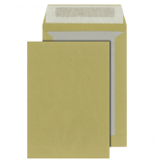 Versandtaschen 30022365 mit Papprückwand, C5, ohne Fenster, haftklebend, 90g, braun
