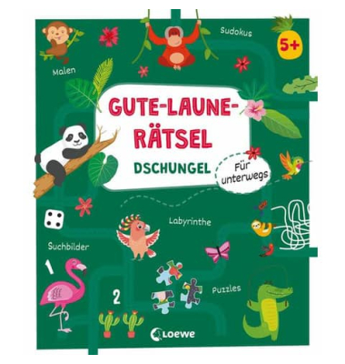 Beschäftigungsbuch Gute Laune Rätsel