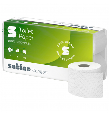 Toilettenpapier Comfort 060740 2lg hw 250Bl. RC