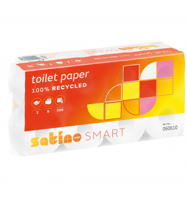 Toilettenpapier 060610 Smart 2lg weiß RC 250Blatt