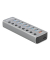 USB-Hub 7-fach grau