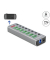 USB-Hub 7-fach grau