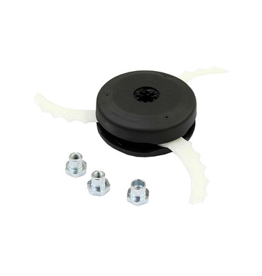 Kunststoff Messerkopf für Rasentrimmer 255,0 mm