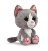 Plüschfigur Katze Felinja grau