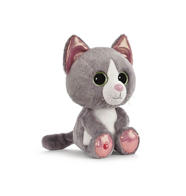 Plüschfigur Katze Felinja grau