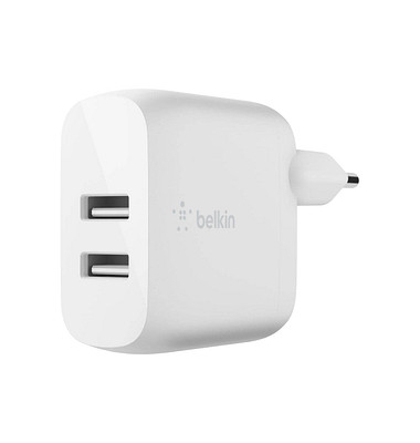 BoostCharge Ladeadapter weiß, 24 Watt