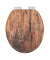 WC-Sitz Rustic braun