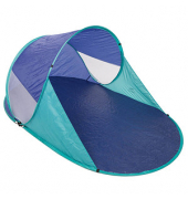 Strandmuschel blau