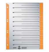 Trennblätter 1652 1652-00-45 A4 grau/orange 230g Karton