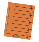 Trennbl&auml;tter 9510608100 A4 orange 230g 