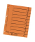 Trennbl&auml;tter 9510608100 A4 orange 230g 
