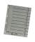 Trennblätter 9510908100 A4 grau 230g 