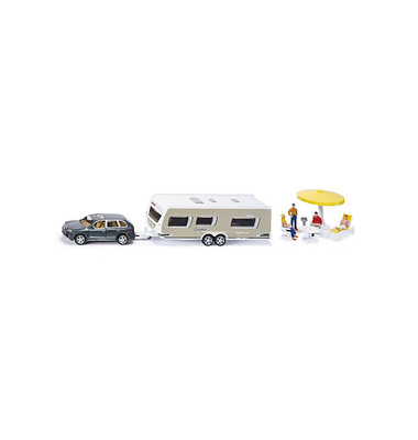 PKW mit Wohnwagen 2542 Spielzeugauto PKW mit Wohnwagen 2542 Spielzeugauto