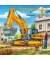 Große Baufahrzeuge Puzzle 3x 49 Teile