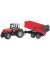 Massey Ferguson 7480 mit Wannenkippanhänger 2045 Spielzeugauto