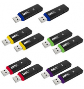 USB-Sticks Flash Drives rot, gelb, blau, grün, lila 16 GB