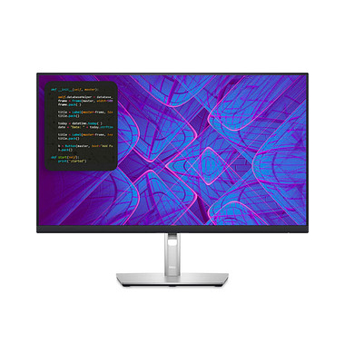  Monitor P2723QE DELL-P2723QE, 4K / Ultra HD, 8 ms (grau-zu-grau normal); 5 ms (grau-zu-grau schnell), schwarz/silber