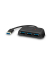 USB-Hub SNAPPY EVO 4-fach schwarz