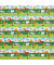 Geschenkpapier Sally 515250, Bauernhoftiere, 50cm x 20m, mehrfarbig
