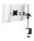 Monitor-Halterung SELECT 509423 silber für 1 Monitor, Tischklemme, Tischbohrung