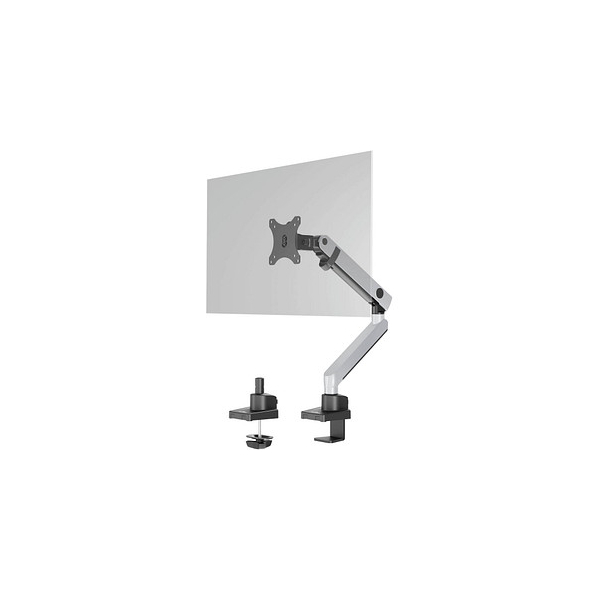 4005546735009 - Monitorhalter SELECT PLUS für 1 Monitor bis 32 mit Tischbefestigung dreh- schwenk- höhenverstellbar VESA-kompatibel silber