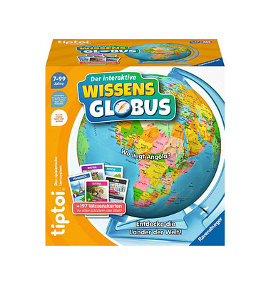 tiptoi Spiel - Der interaktive Wissens-Globus Lernspielzeug