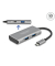 USB-Hub 4-fach silber