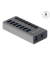 USB-Hub 7-fach grau