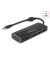 USB-Hub 3-fach schwarz