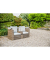 Loungesofa Capri grau