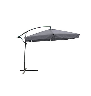 Sonnenschirm sechseckig, anthrazit neigbar Ø 300,0 cm