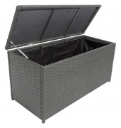 Patras Auflagenbox 300,0 l grau 120,0 x 50,0 x 60,0 cm