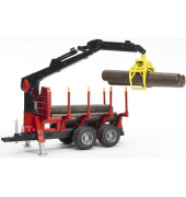 Rückeanhänger mit Ladekran 2252 Spielzeugauto